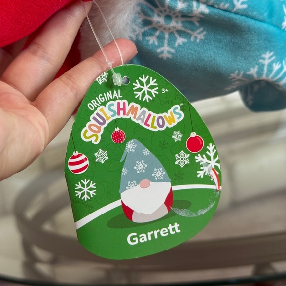 Squishmallows Gnome Plush with Blue Snowflake Hat - Picture 5 of 7